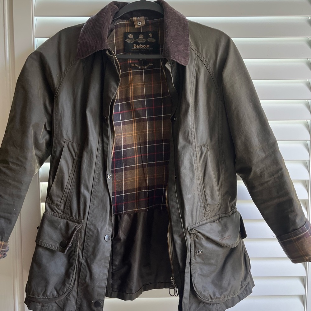 Waxed Beadnell Barbour Jacket